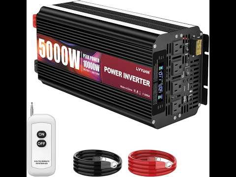 Review: LVYUAN 5000W Power Inverter – Heavy-Duty Vehicle & Off-Grid Power!