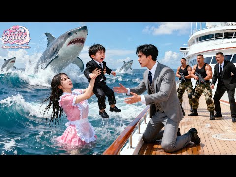 CEO’s Son Fell Into The Sea—No One Dared Rescue,Only A Kind Poor Girl Jumped In!Frozen Heart Melted!