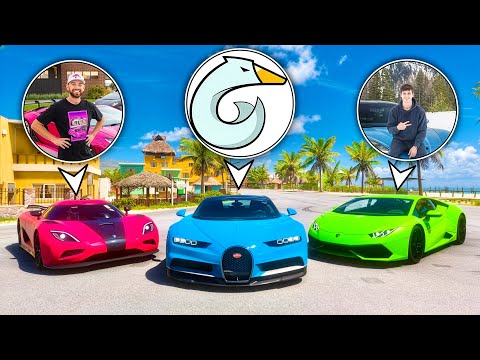 Forza, But We Use FAMOUS YouTubers Cars!