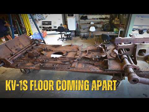 This KV-1S Floor is a mess....