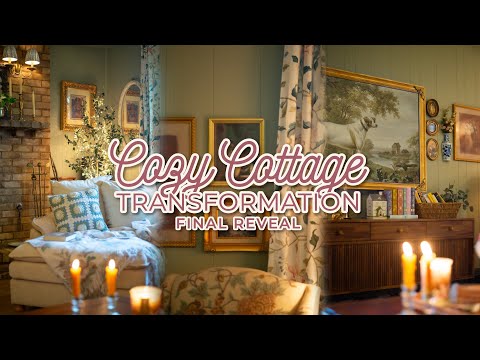 Watch Me Turn My Boring Living Room into a Cozy English Dream!