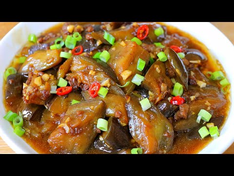 A rural mom teaches you the best way to stir-fry eggplant: the eggplant won't turn black or absor...