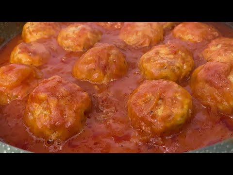 THESE MEATBALLS MELT IN YOUR MOUTH / THE SECRET OF COOKING / I STORE THEM IN ADVANCE AND FREEZE THEM