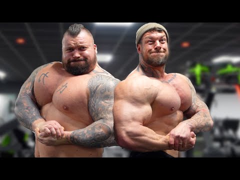 CHEST DAY with ‘THE GIANT' Jamie Christian! | ft Eddie Hall