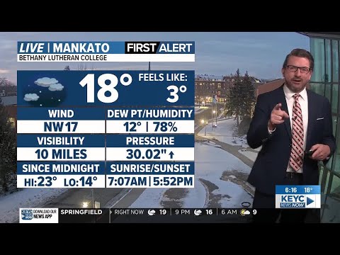 Meteorlogist Shawn Cable's Friday 6pm Weathercast