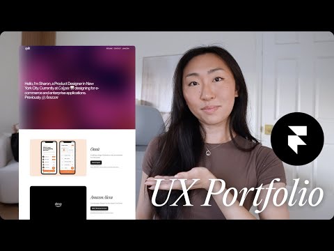How to Create your UX Design Portfolio to Stand Out 2025 | Framer Tutorial