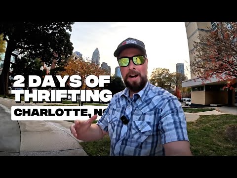 I Went to 10 Thrift Stores in 36 Hours (POV Reselling in Charlotte)