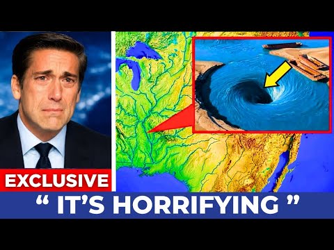 Unexplained Footage from the Mississippi River Shows Water Disappearing—it's horrifying footage