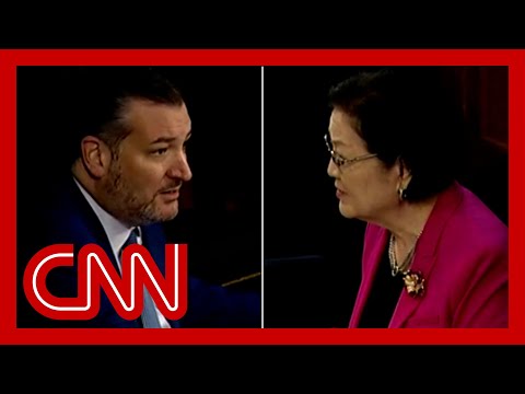 Ted Cruz accused of 'mansplaining' as hearing goes off the rails