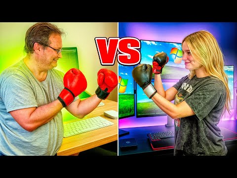 QUIEN TIENE EL MEJOR SETUP? Mi papá vs. Yo