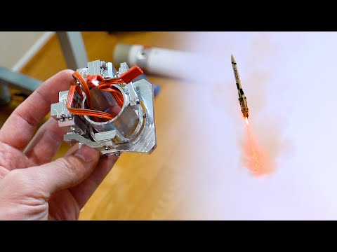 Aluminum TVC Mount | Scout Flights 2 and 3