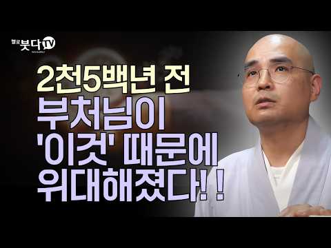 2천5백년 전, 아무도 몰랐던 진실 부처님이'이것' 때문에 위대해졌다! ! | 자현스님이 알려주는 진짜 불교 이야기 | 불교란 무엇인가 통합본 5회
