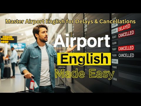Master Airport English for Delays & Cancellations | Essential Travel Phrases