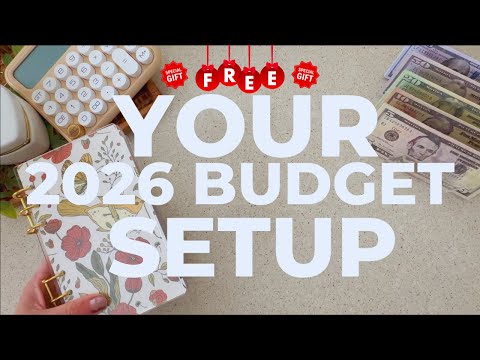 💫 Mine (AND Yours) 2026 Cash Binder Setup | Beginner Budgeting