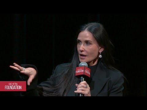 Demi Moore for ‘The Substance’ | Conversations at the SAG-AFTRA Foundation