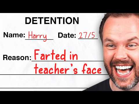Funniest Kid Detention Slips