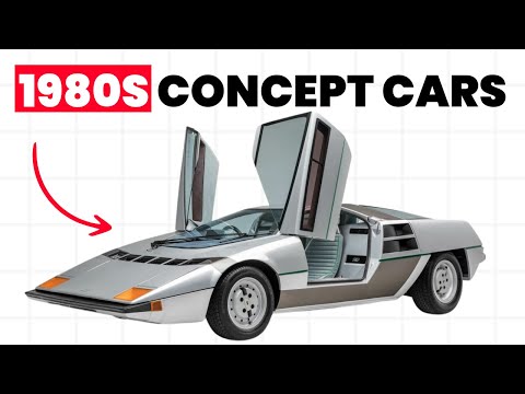 Top 10 Unusual and FUTURISTIC Concept Cars From the 1980s