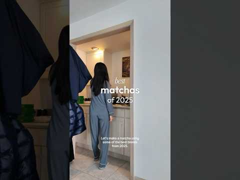 the BEST matchas of 2025 🍵