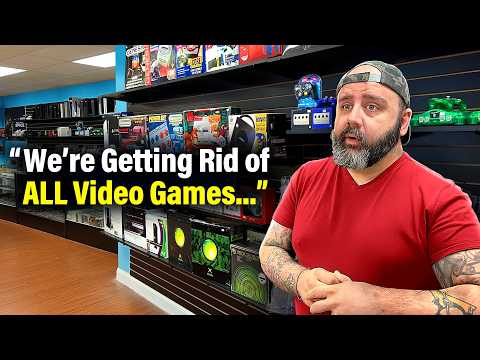 Why this Game Store is QUITTING Video Games
