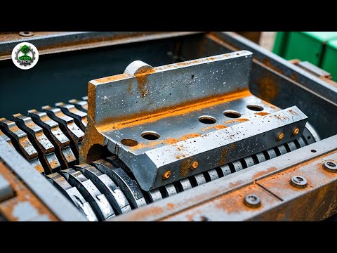 Extreme Dangerous Wood Chipper & Shredder Demolitions: Crushing Everything in Sight! #61