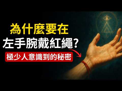 為什麼有些人在左手腕戴紅繩？極少人知道，這個古老的靈性秘密。