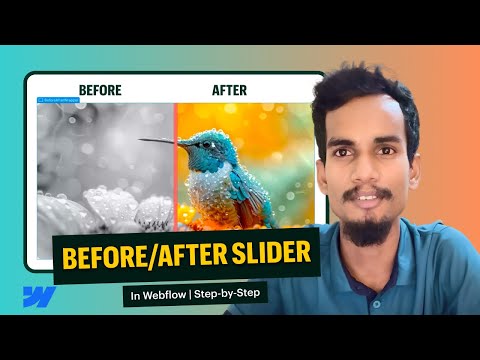 Webflow Before After Slider Tutorial for Beginners