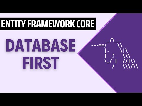 How to use Database First to speed up the development process | Example with Entity Framework Core