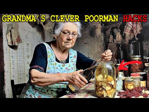 25 Clever Poor-Man Hacks Grandma Used to Survive (We Totally Forgot)