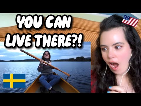 American Reacts to Girl Living in Wild Sweden!
