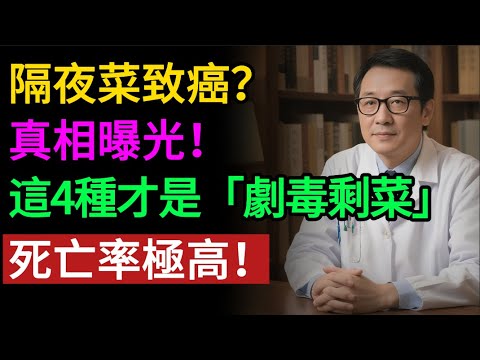 隔夜菜致癌是假的？醫生緊急提醒：這 4 種才是「劇毒剩菜」！高溫也殺不死，嚴重會器官衰竭。