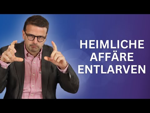 So entlarven Sie die heimliche Affäre des Partners (Raphael Bonelli) FALL FÜR ZWEI 62