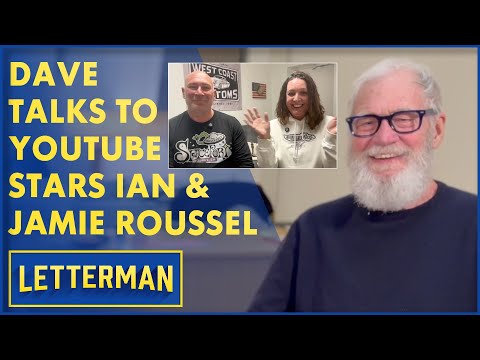 Dave Interviews Custom Car Builders Ian & Jamie Roussel | David Letterman