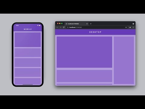 🖥📱RESPONSIVE DESIGN • Flutter Tutorial