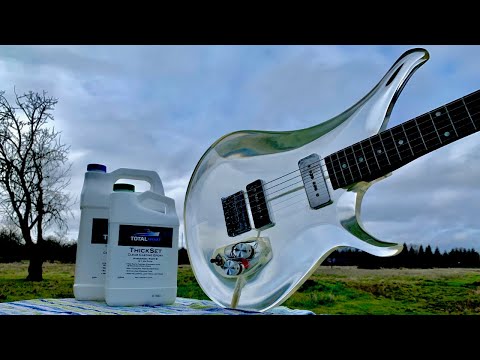 I Built a Clear Guitar Out of Epoxy