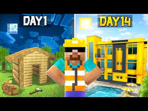 I BECAME A BUILDER IN MINECRAFT