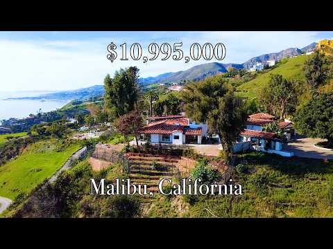Touring a $10,995,000 Malibu Mansion With Huge Ocean Views | Los Angeles