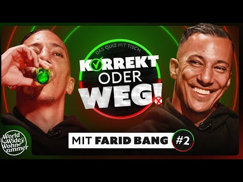 KORREKT oder WEG! (mit Farid Bang) - DIE GROSSE REVANCHE!