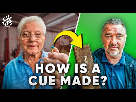 Stephen Hendry Visits The World's Greatest Snooker Cue Maker