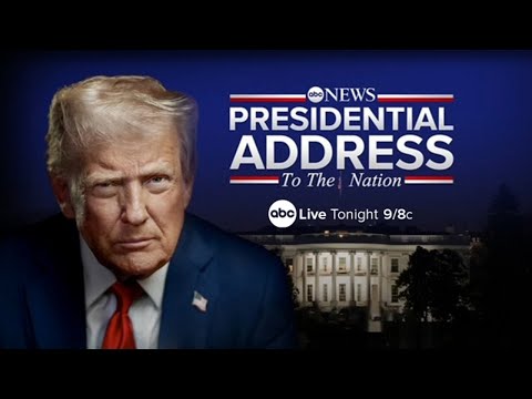 LIVE: Trump to address nation on 1st year in office, 2026 agenda
