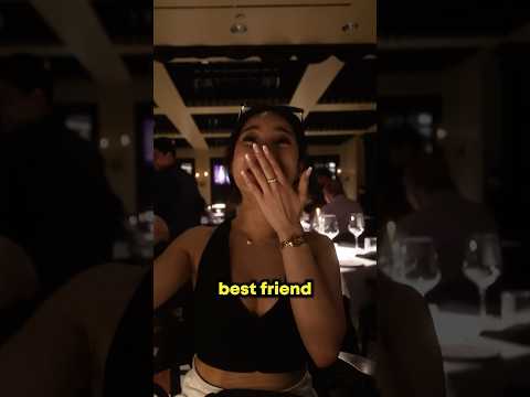 I SURPRISED MY BEST FRIEND WITH THIS FOR HER BIRTHDAY!