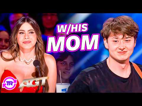 Shy Singer Cole Swensen Performs With His Mom In HEARTWARMING Audition  | AGT 2025