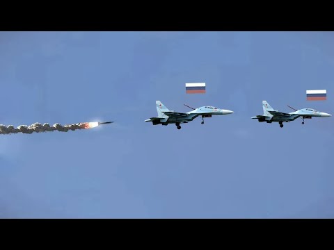 Russia Shocked! Two Russian Sukhoi Su-30SM are shot down by Surface-to-air Missile