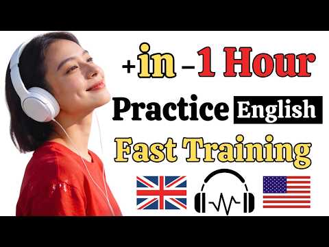 +1 Hour English Speaking Practice | Improve Fluency Fast with Real Conversations and Daily Training