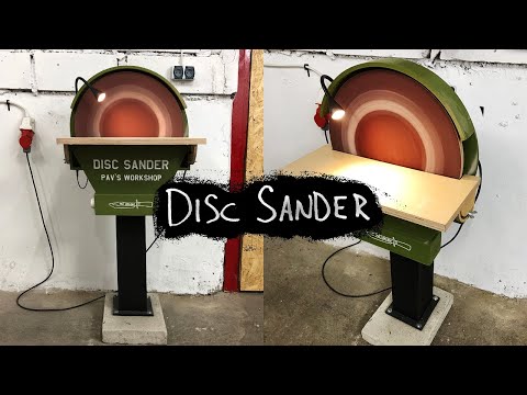 Making a 20 inch Disc Sander