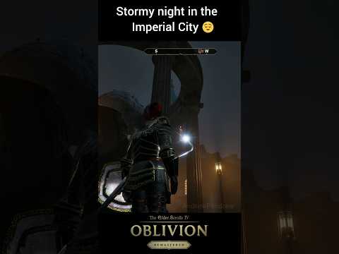 I love a rainy night #shorts #oblivionremastered