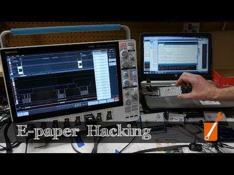 E-paper hacking: fastest possible refresh rate