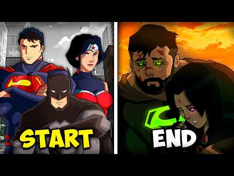 The ENTIRE Story of DC Animated Movie Universe in 1 Hour