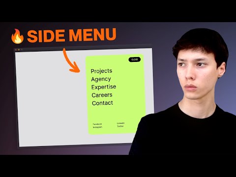 Rebuild an Awwwards Side Menu with Framer Motion and Nextjs