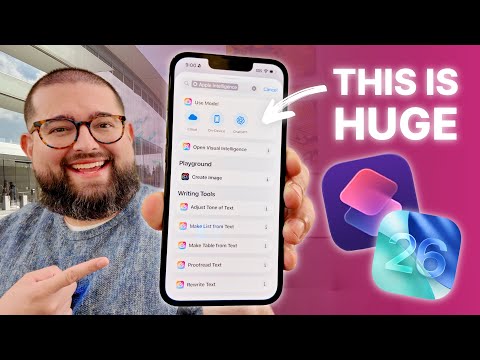 iOS 26 Shortcuts + Apple Intelligence is POWERFUL 🔥