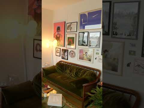 NYC Studio with a Hidden Bed! (Brooklyn Apartment Tour) #apartmentdecor #interiordesign #home #nyc